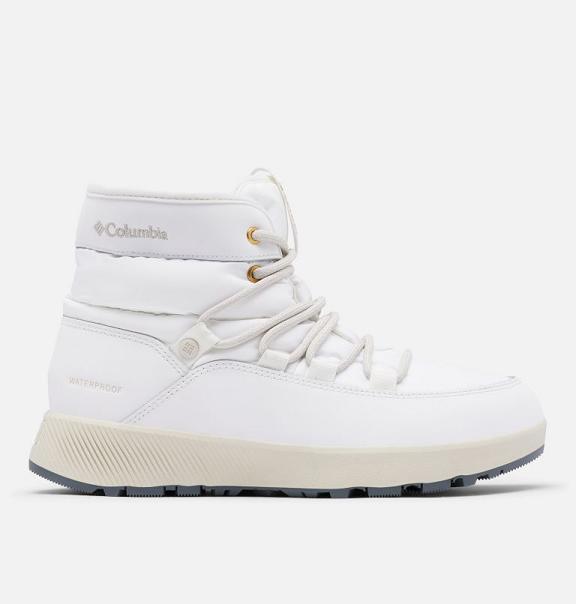 Columbia Omni-Heat Mid Boots White For Women's NZ38904 New Zealand